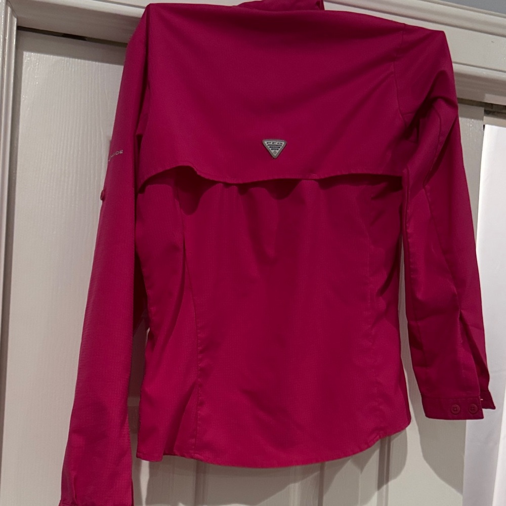Columbia Girl’s Sun/Fishing Shirt - Picture 2 of 6